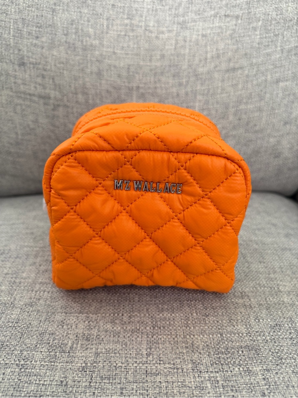 New MZ Wallace bright orange pouch
